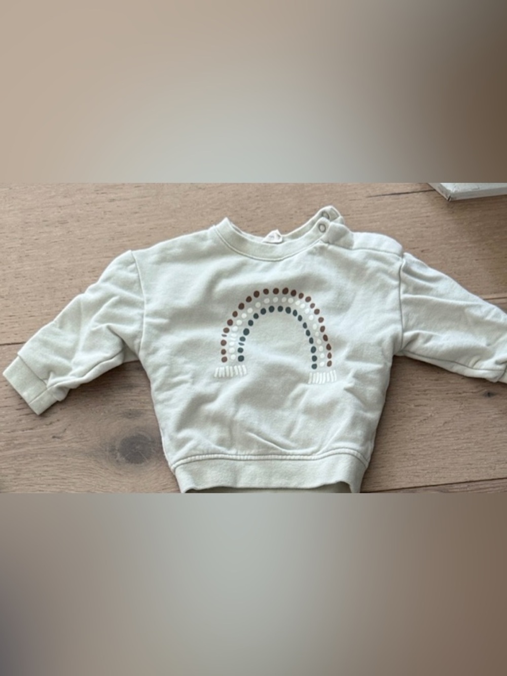 Quincy Mae - sweatshirt only 0-3 mo